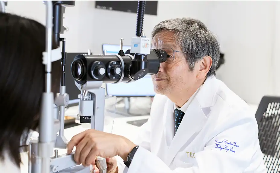 簡易検査の様子